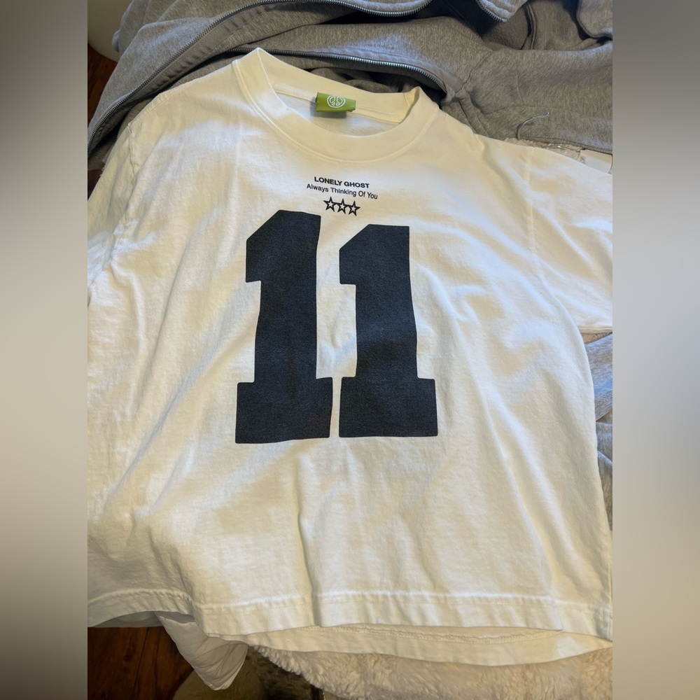 Lonely ghost 11:11 T-shirt white size XL never worn washed once